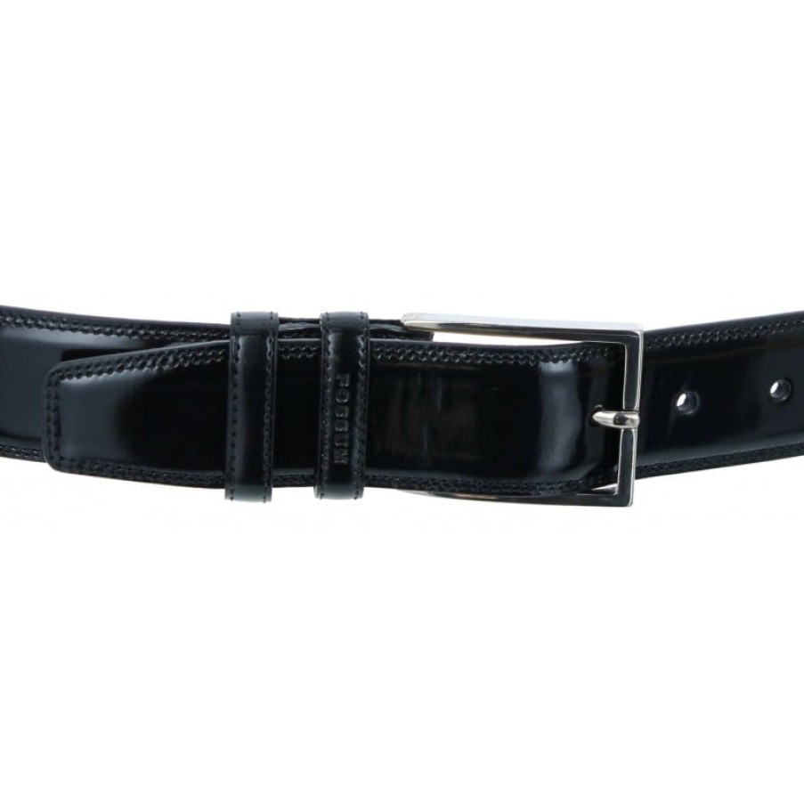 Men'S The Golden Boot | Golden Boot 8951 Belt - Black Leather