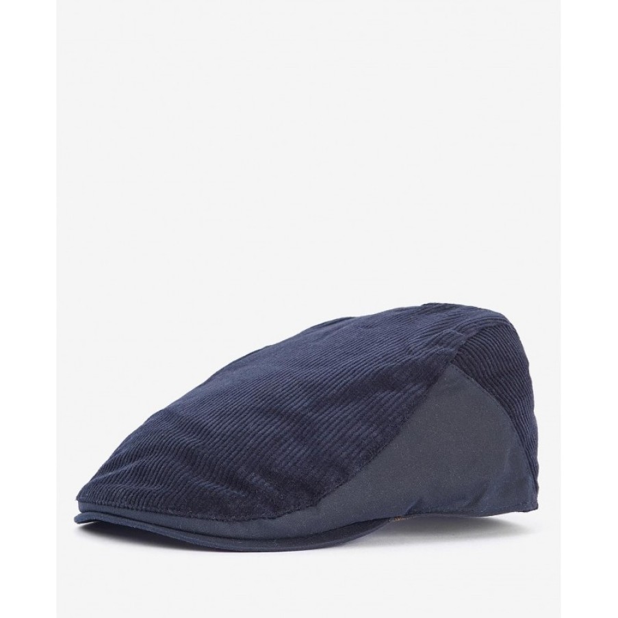 Men'S Barbour | Alston Flat Cap Mha0817 - Blue