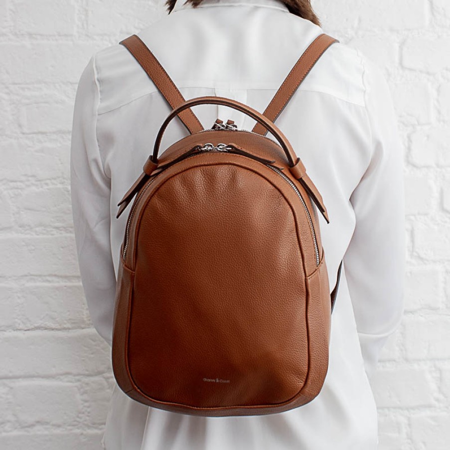 Women'S Gianni Conti | 2513909 Backpack - Cuoio Leather