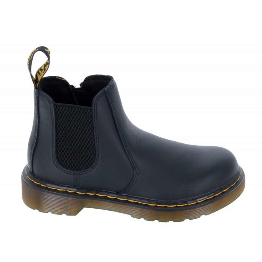 Children'S Dr. Martens Boys Boots | 2976 Toddler Boots - Black Leather