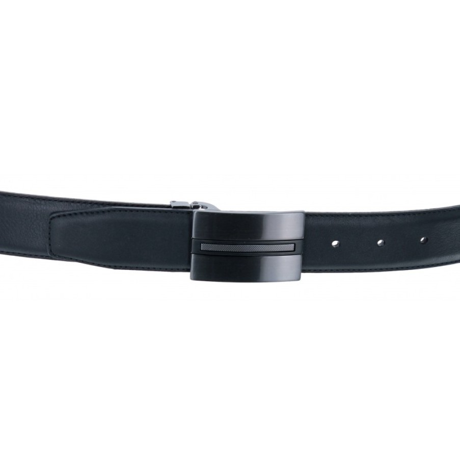 Men'S The Golden Boot | Golden Boot 10804 Belt - Black Leather