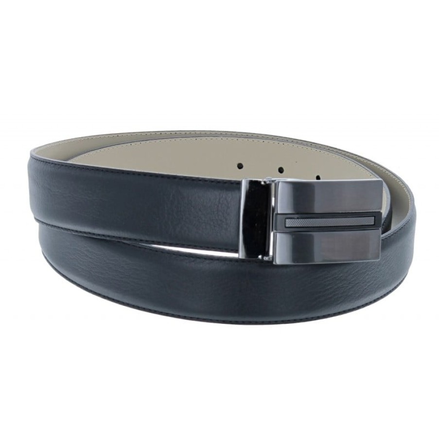 Men'S The Golden Boot | Golden Boot 10804 Belt - Black Leather