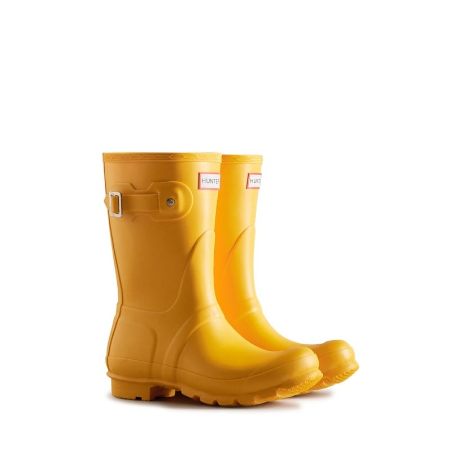 Women'S Hunter | Women Original Short Wfs1000Rma Wellingtons - Yellow