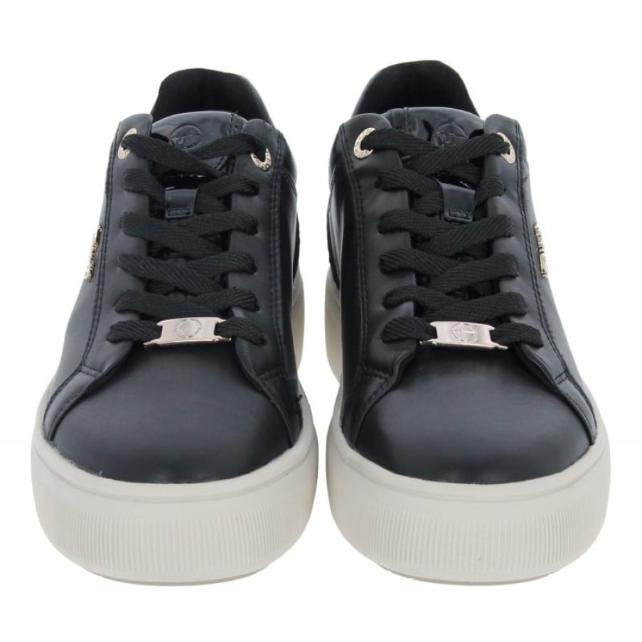 Women'S Tamaris | Violetta 23700 Trainers - Black Leather