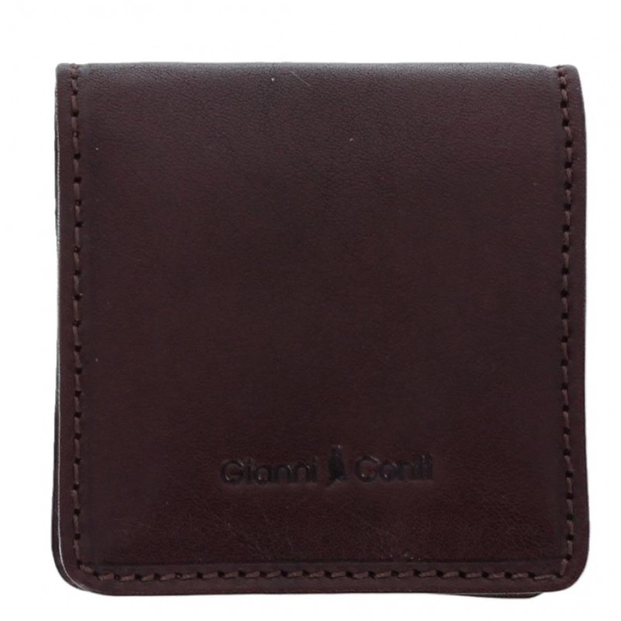 Men'S Gianni Conti | 9405062 Coin Purse - Brown