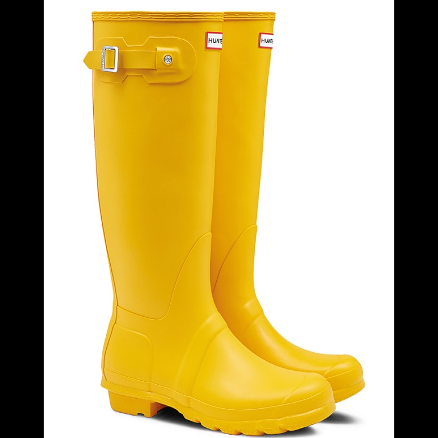 Women'S Hunter | Womens Original Tall Wft1000Rma Wellingtons - Yellow