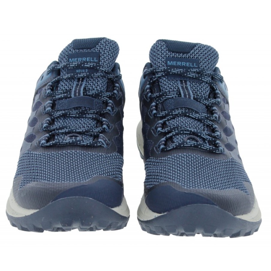 Men'S Merrell | Nova 3 Gtx J037157 Shoes - Navy