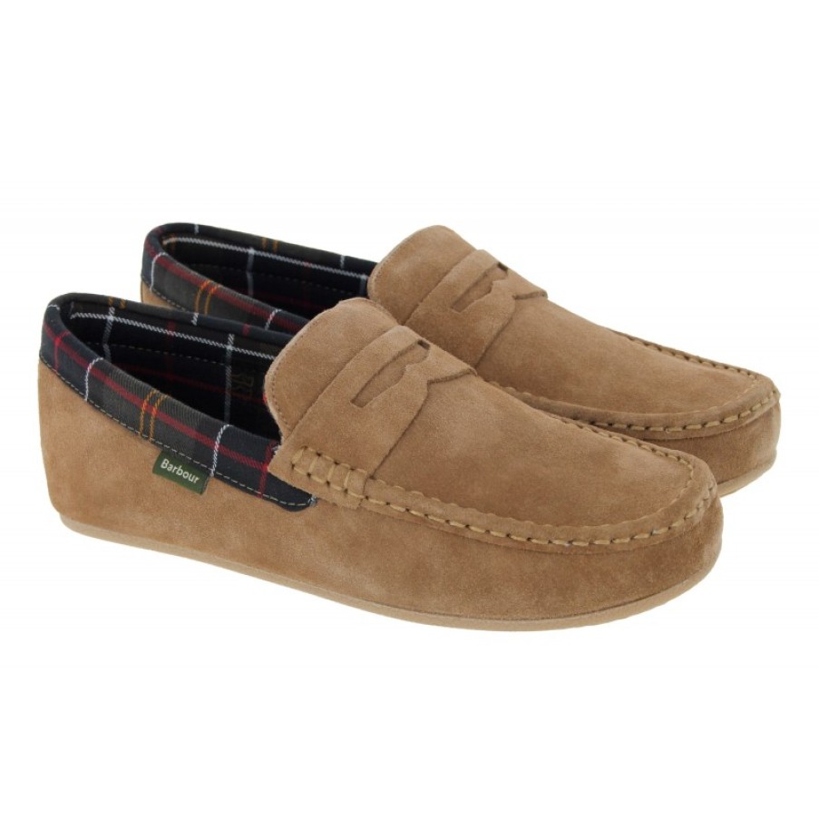 Men'S Barbour | Porterfield Msl0011 Slippers - Tan