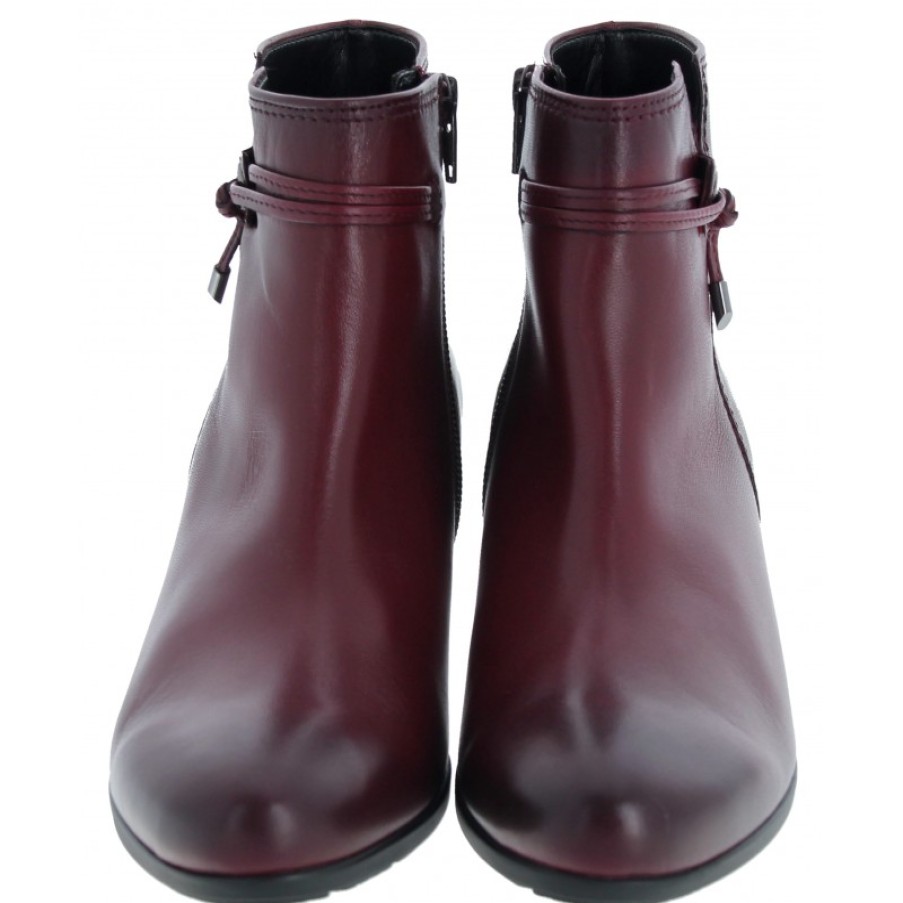 Women'S Gabor | Ela 35.522 Ankle Boots - Bordeaux Leather