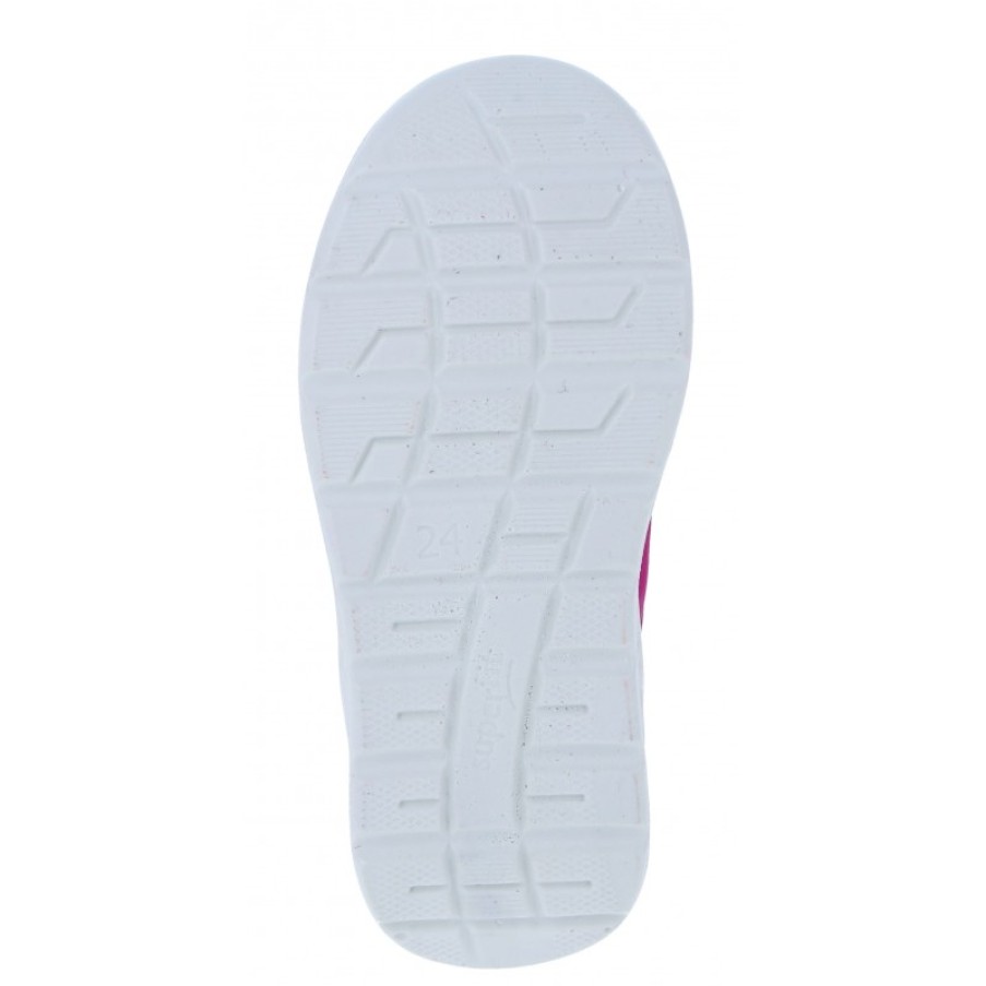 Children'S Superfit Girls Trainers | Breeze Trainers - Pink Nubuck