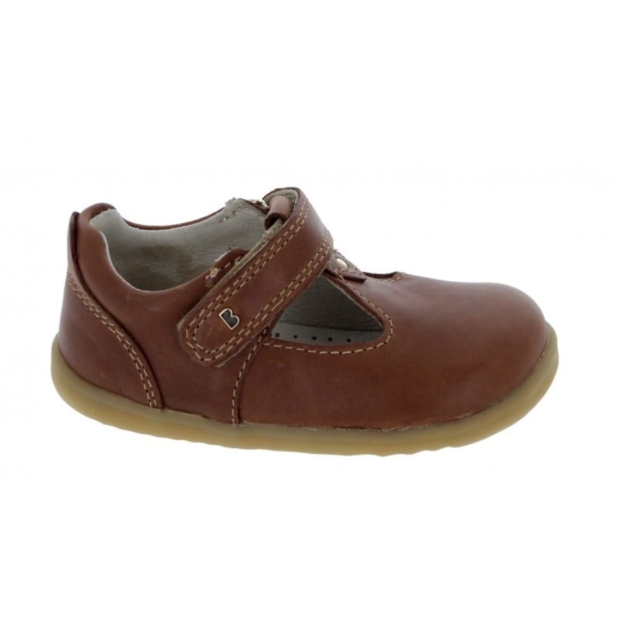 Children'S Bobux Girls First Shoes | Step Up Louise 7283 Shoes - Caramel