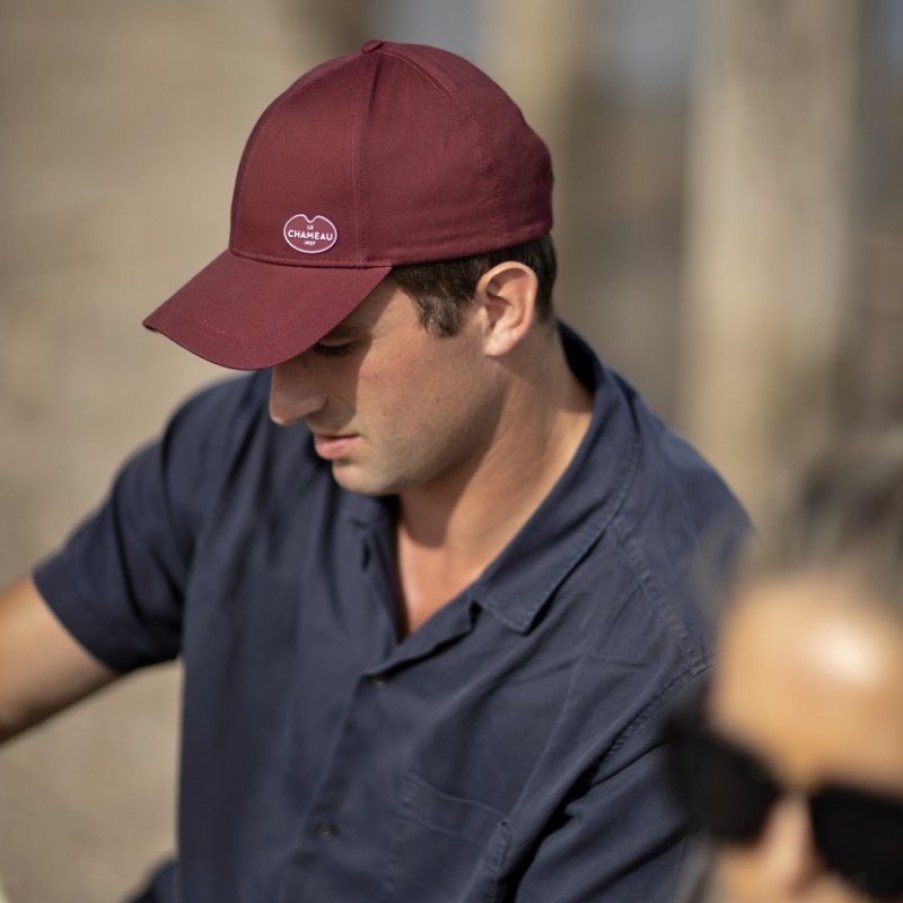 Men'S Le Chameau | Cotton Cap 2986 - Cherry