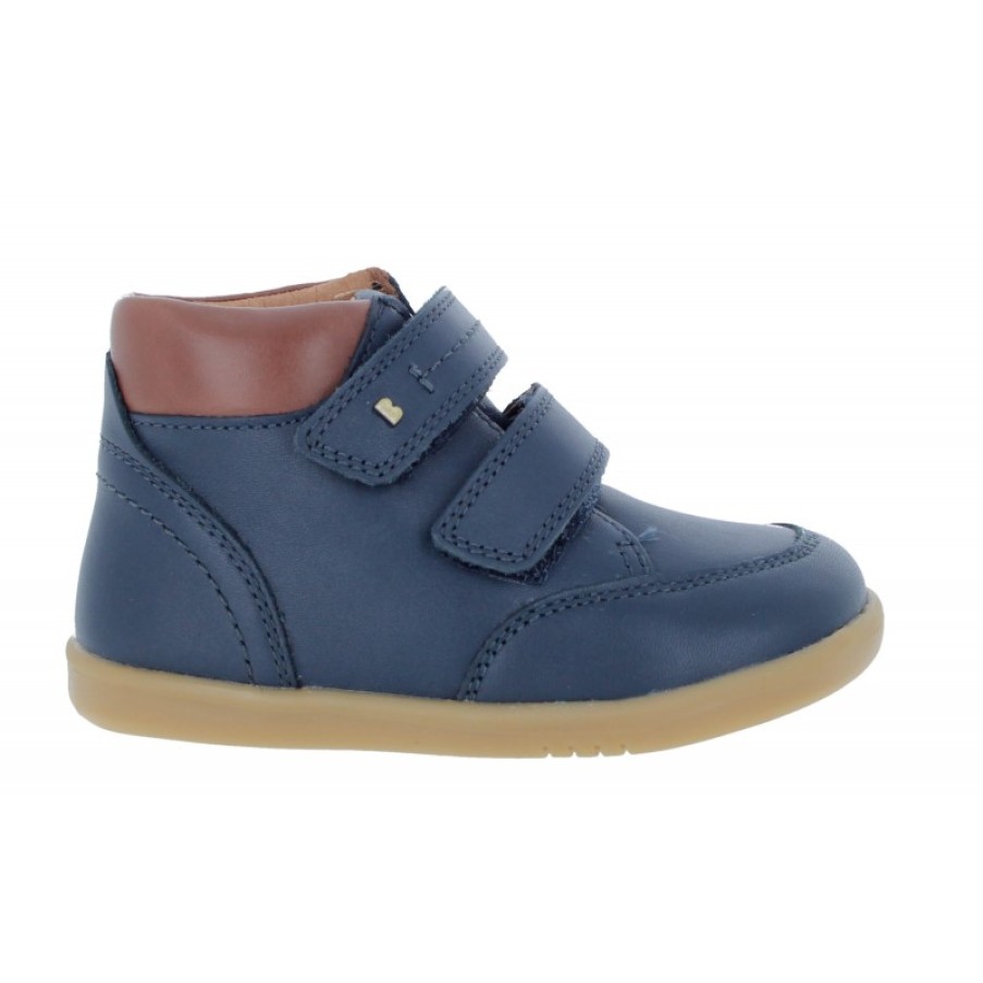 Children'S Bobux Boys Boots | I Walk Timber 6326 Boots - Navy