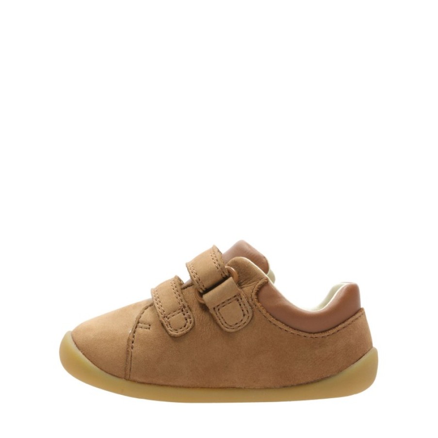 Children'S Clarks Boys First Shoes | Roamer Craft Toddler Shoes - Tan