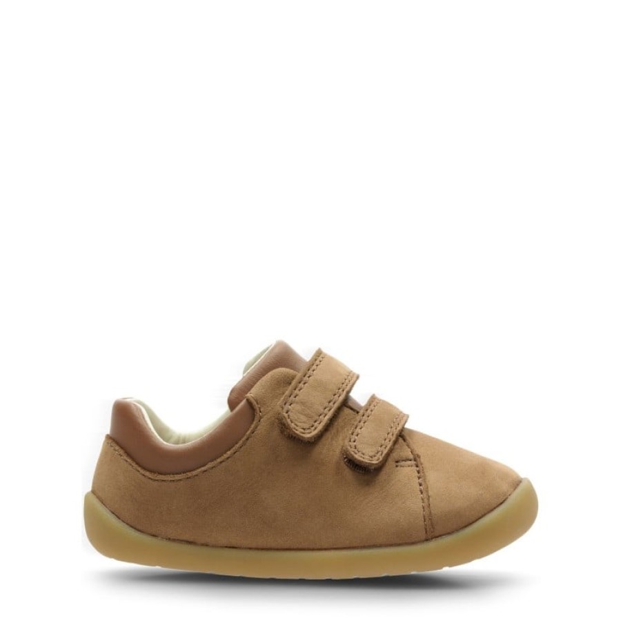 Children'S Clarks Boys First Shoes | Roamer Craft Toddler Shoes - Tan