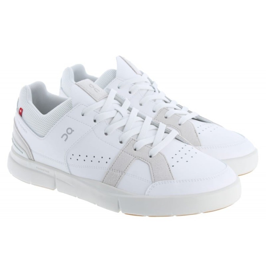 Men'S On Running | The Roger Clubhouse 48.99144 Trainers - White/Sand