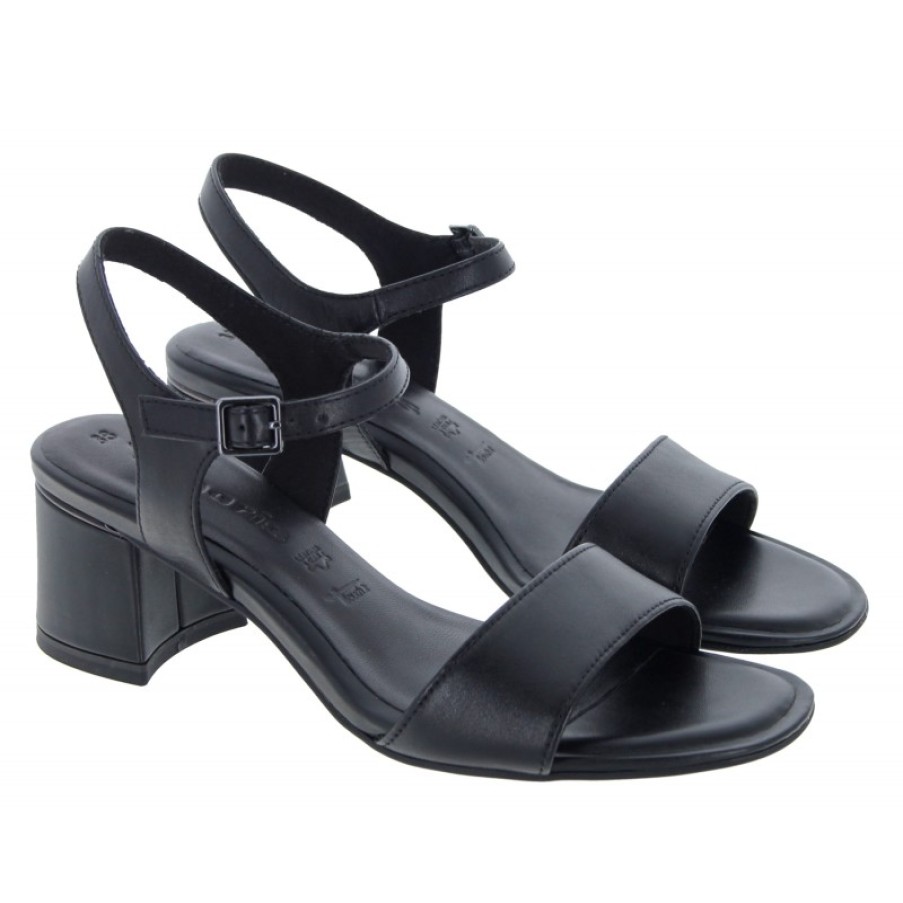 Women'S Tamaris | Desie 28232 Sandals - Black Leather