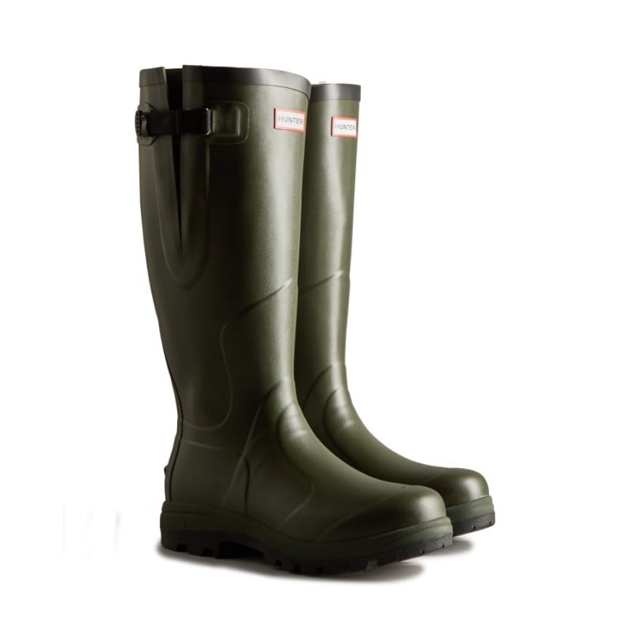 Men'S Hunter | Unisex Balmoral Classic Uft4019Rsi Wellingtons - Dark Olive