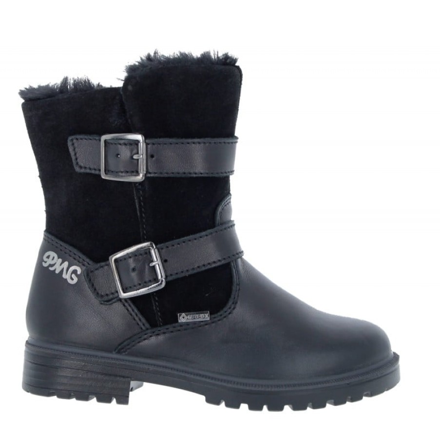 Children'S Primigi Girls Boots | 2874500 Boots - Black Leather