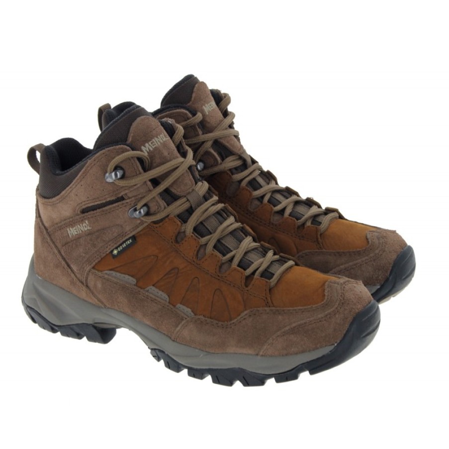 Women'S Meindl | Nebraska Lady Mid Gtx 3423 Boots - Dark Brown