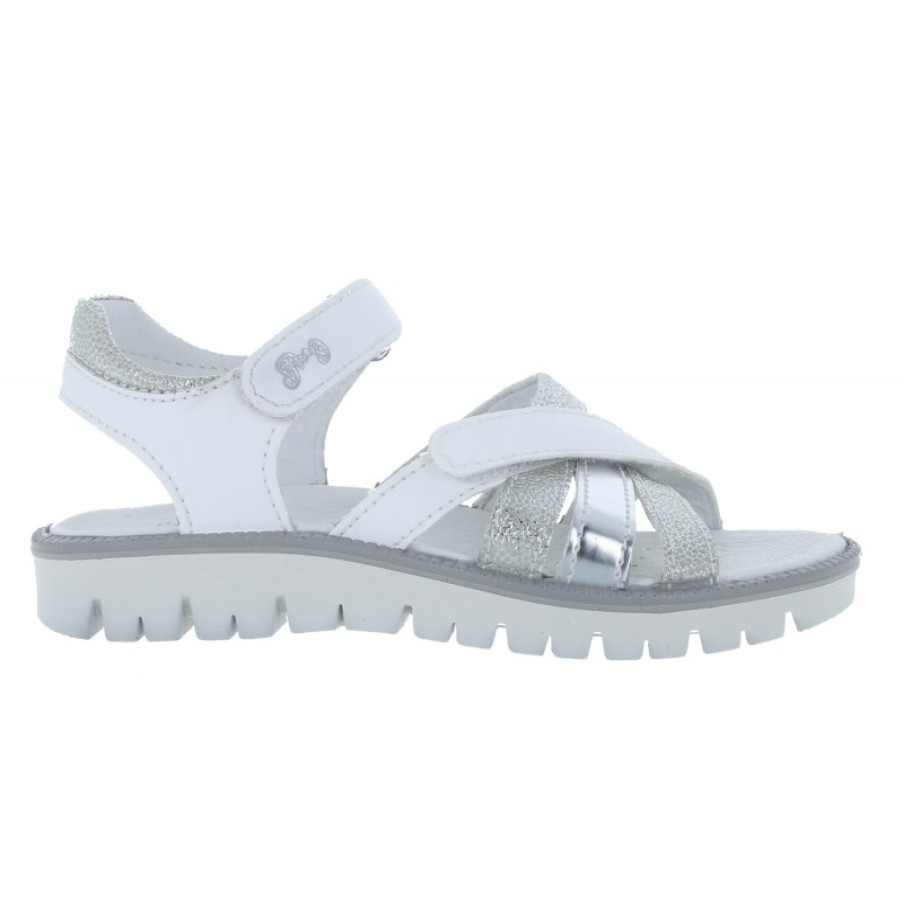 Children'S Primigi Girls Sandals | 3886411 Sandals - Bianco Leather