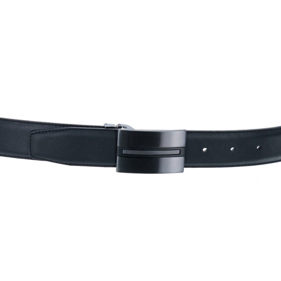 Men'S The Golden Boot | Golden Boot 10804 Belt - Black Leather