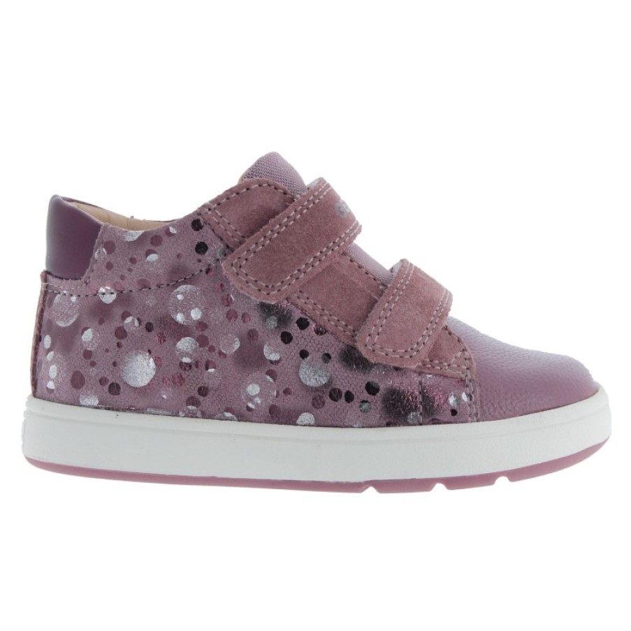 Children'S Geox Girls Shoes | B044Cc B Biglia Cc Shoes - Dark Rose/Prune