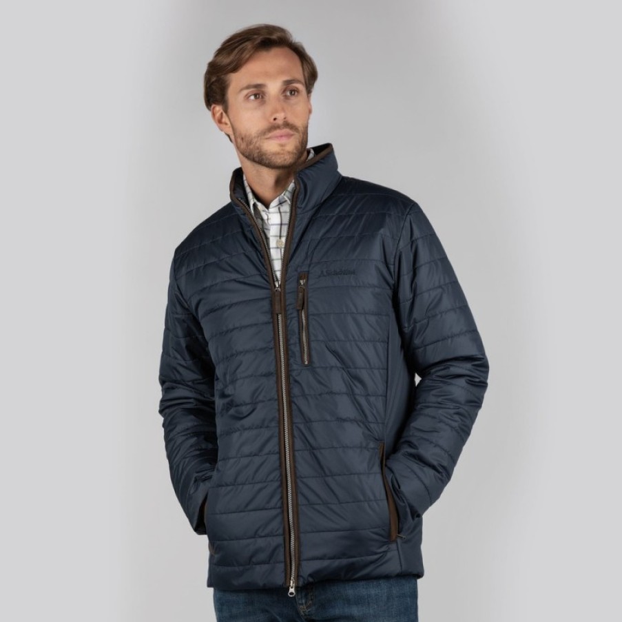 Men'S Schoffel | Carron Jacket 8780 - Navy