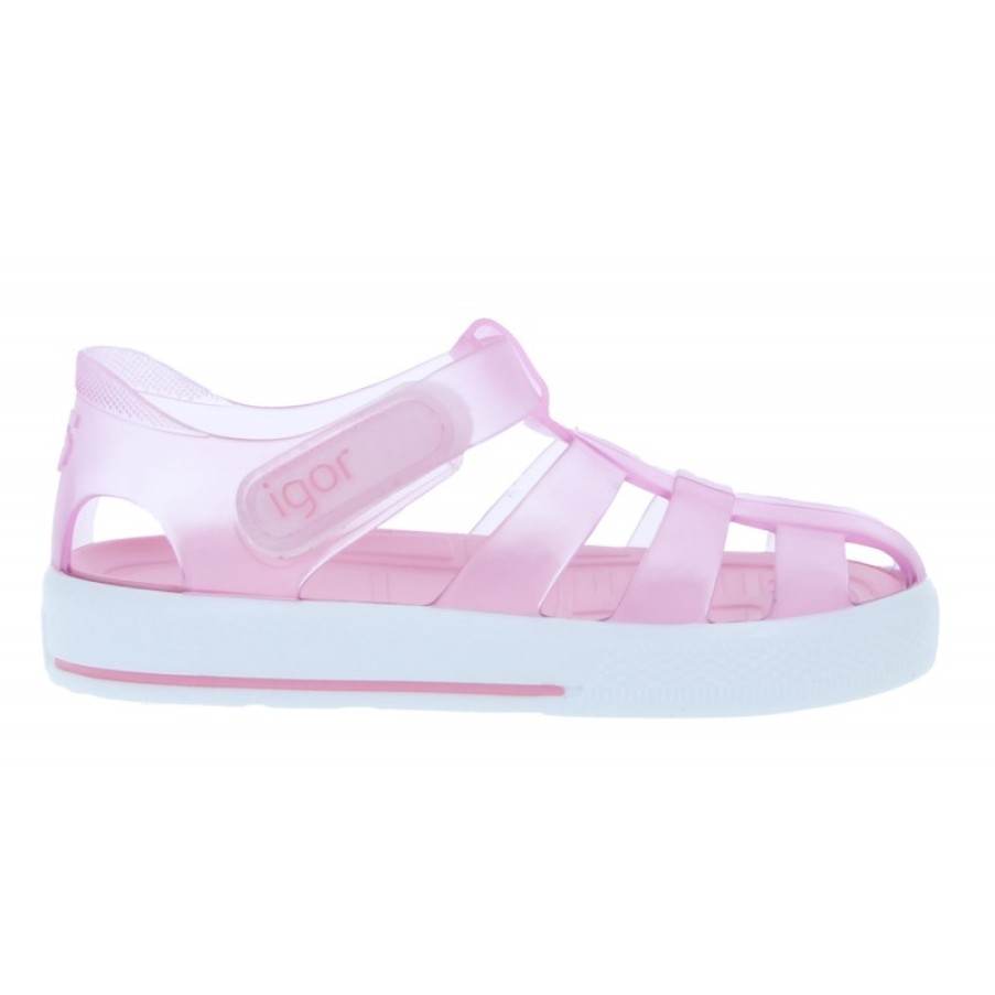 Children'S Igor Girls Sandals | Star Jelly Sandals - Rosa