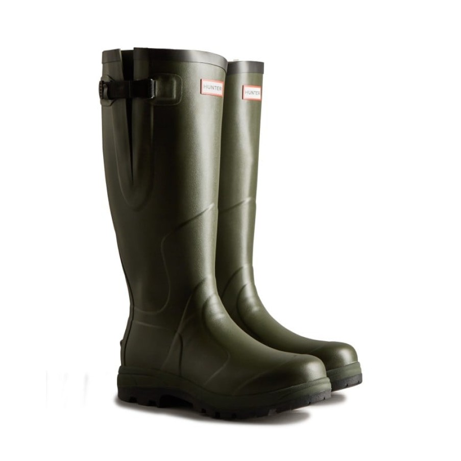 Women'S Hunter | Unisex Balmoral Classic Uft4019Rsi Wellingtons - Dark Olive