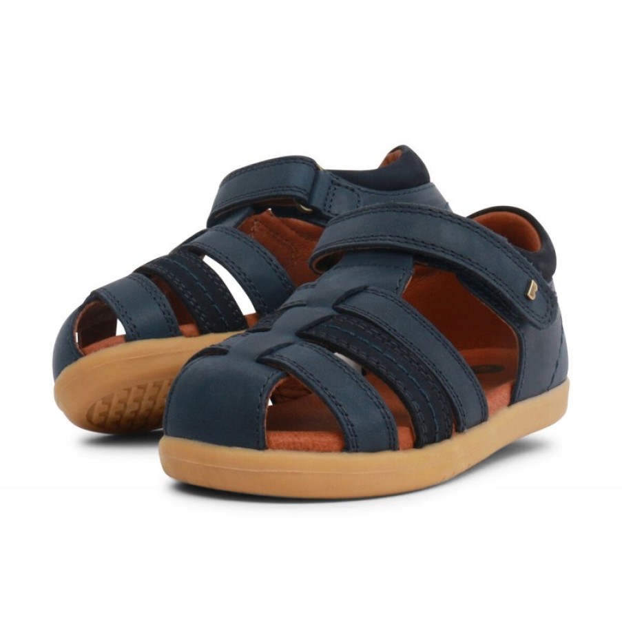 Children'S Bobux Boys Shoes | I Walk Roam 6260A Sandals - Navy