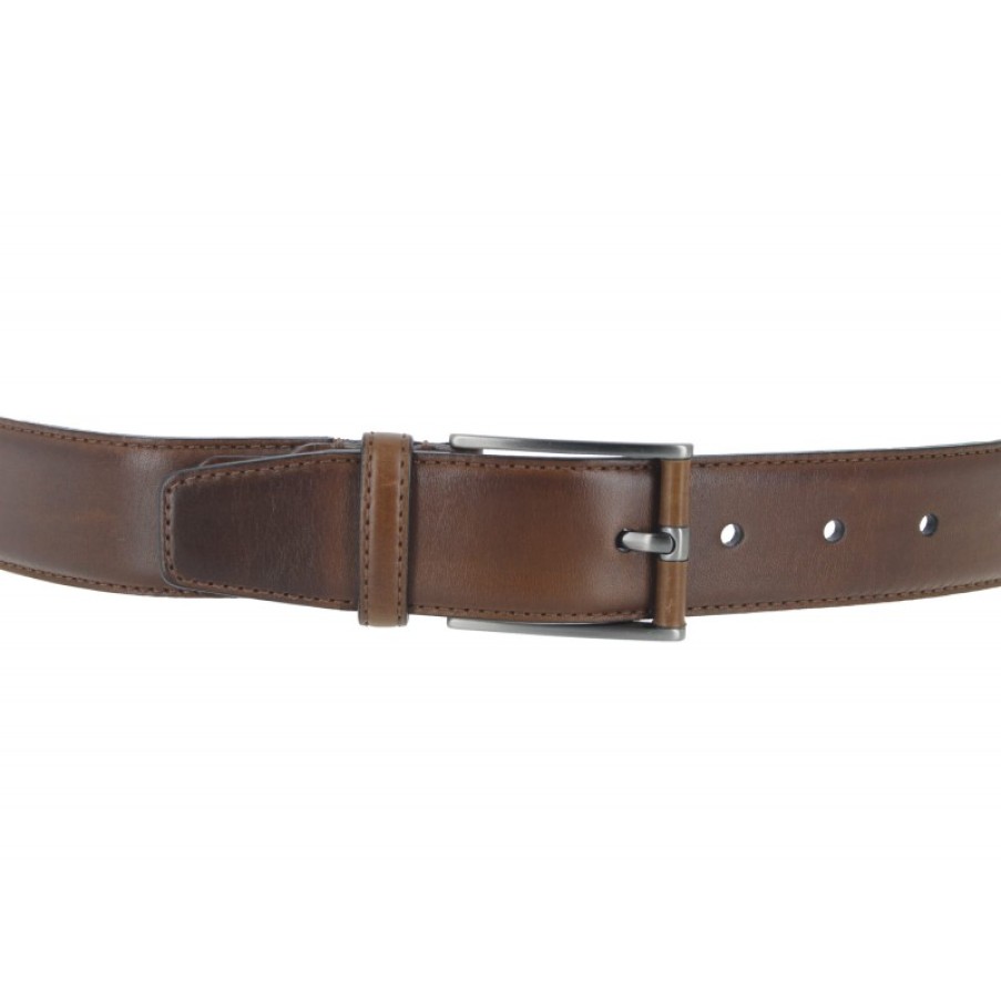 Men'S The Golden Boot | Golden Boot 11249 Belt - Cognac Leather