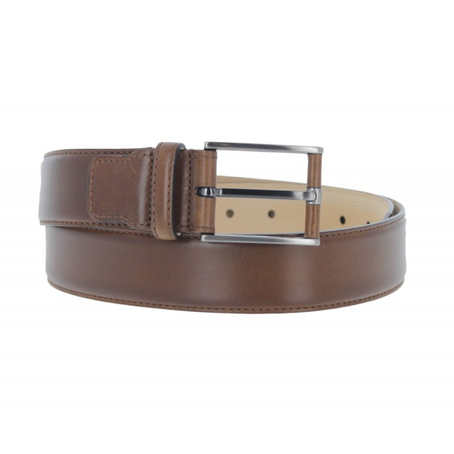 Men'S The Golden Boot | Golden Boot 11249 Belt - Cognac Leather