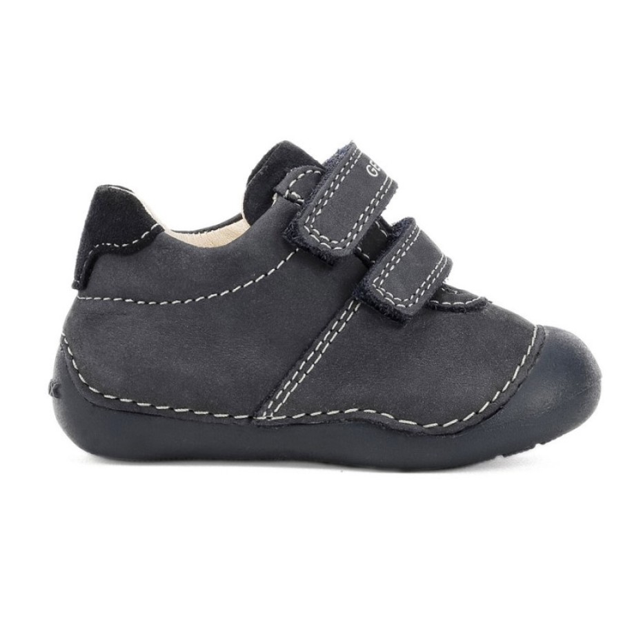 Children'S Geox Boys First Shoes | Tutim B9439A Shoes- Navy