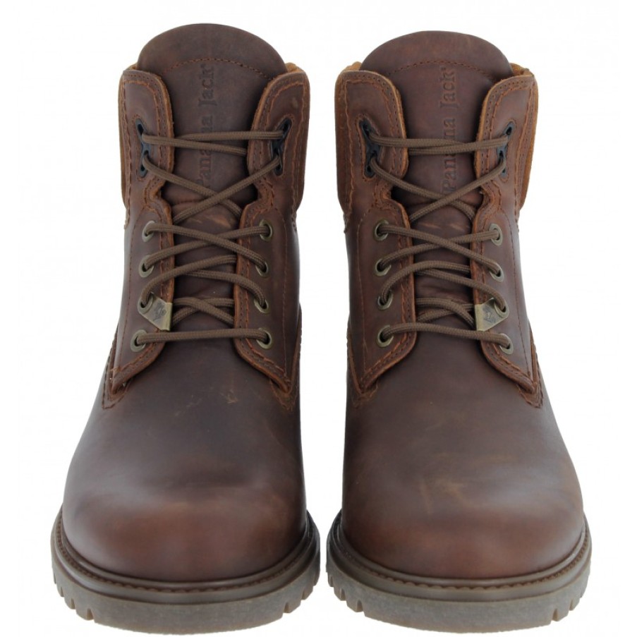 Men'S Panama Jack | Amur Gtx Boots - Bark Leather