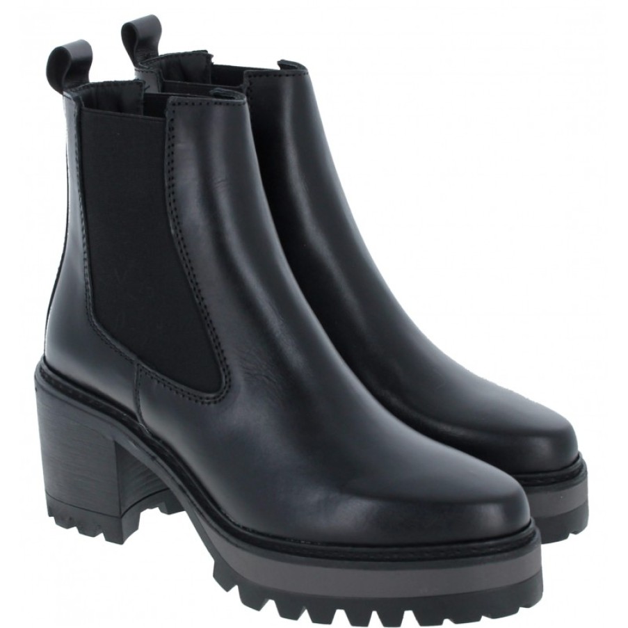 Women'S Alpe | 2436 Ankle Boots - Black Leather