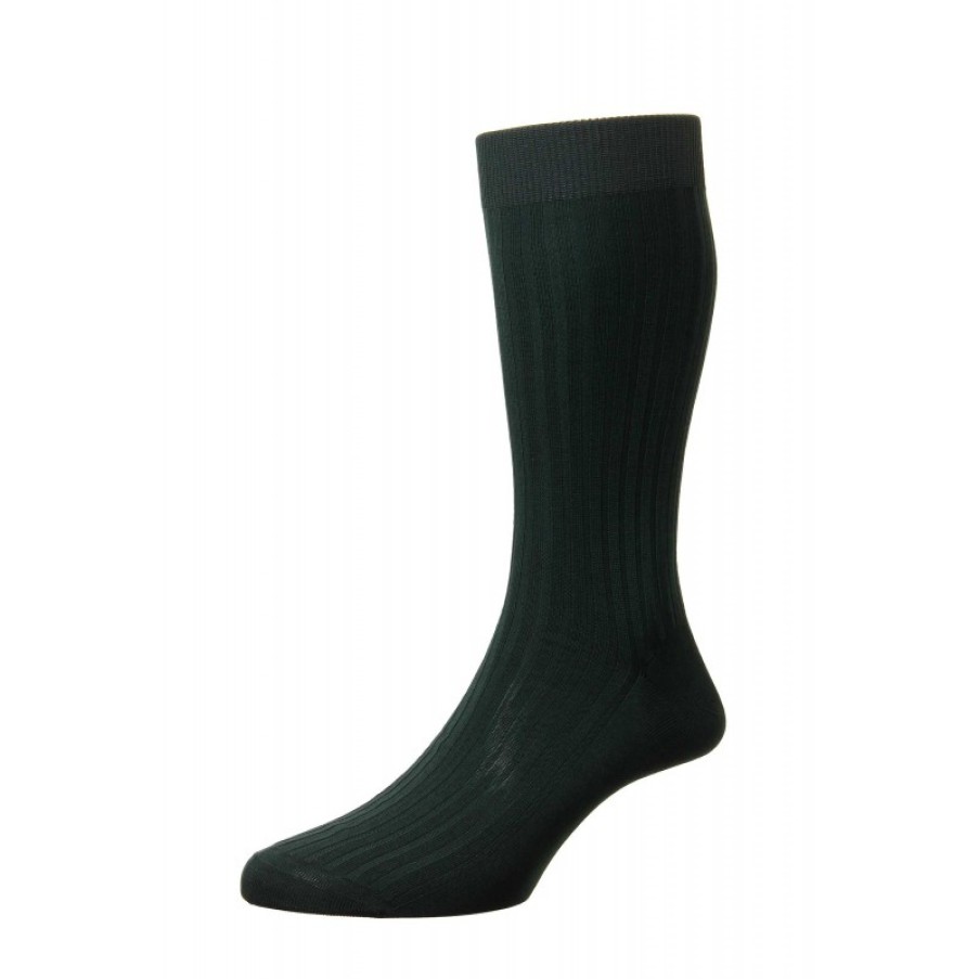 Men'S Pantherella | Danvers Socks - Dark Green