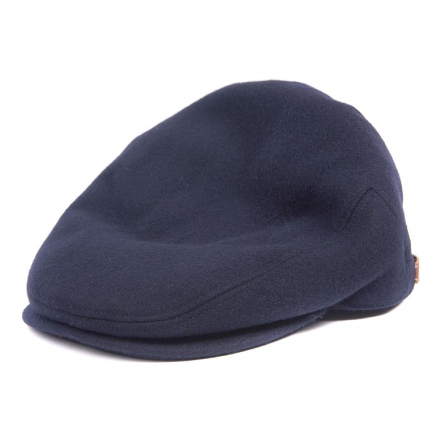 Men'S Barbour | Redshore Flat Cap Mha0439 - Navy