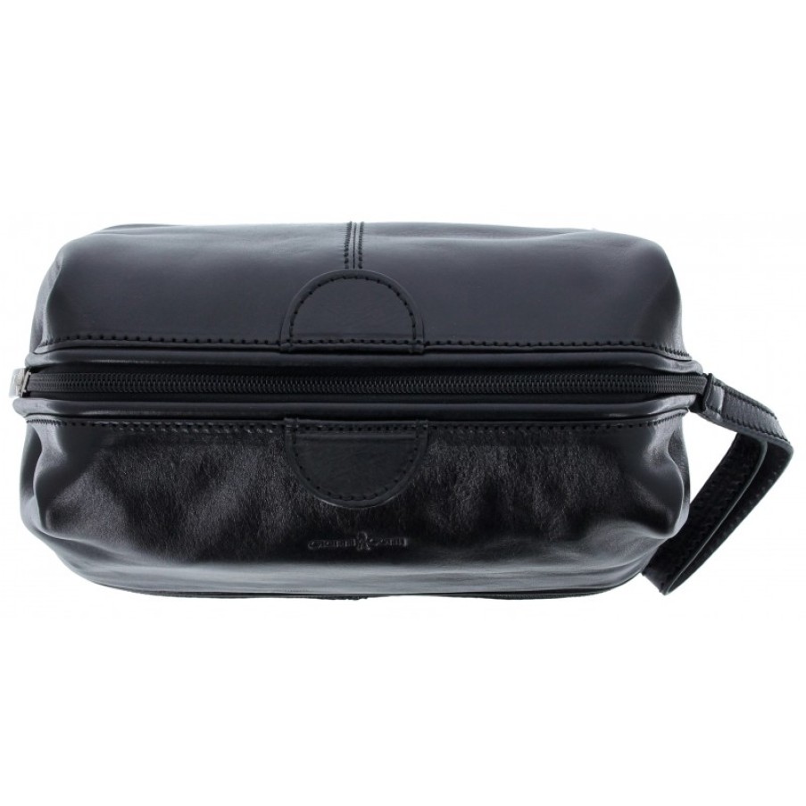 Men'S Gianni Conti | 9405011 Wash Bag - Black