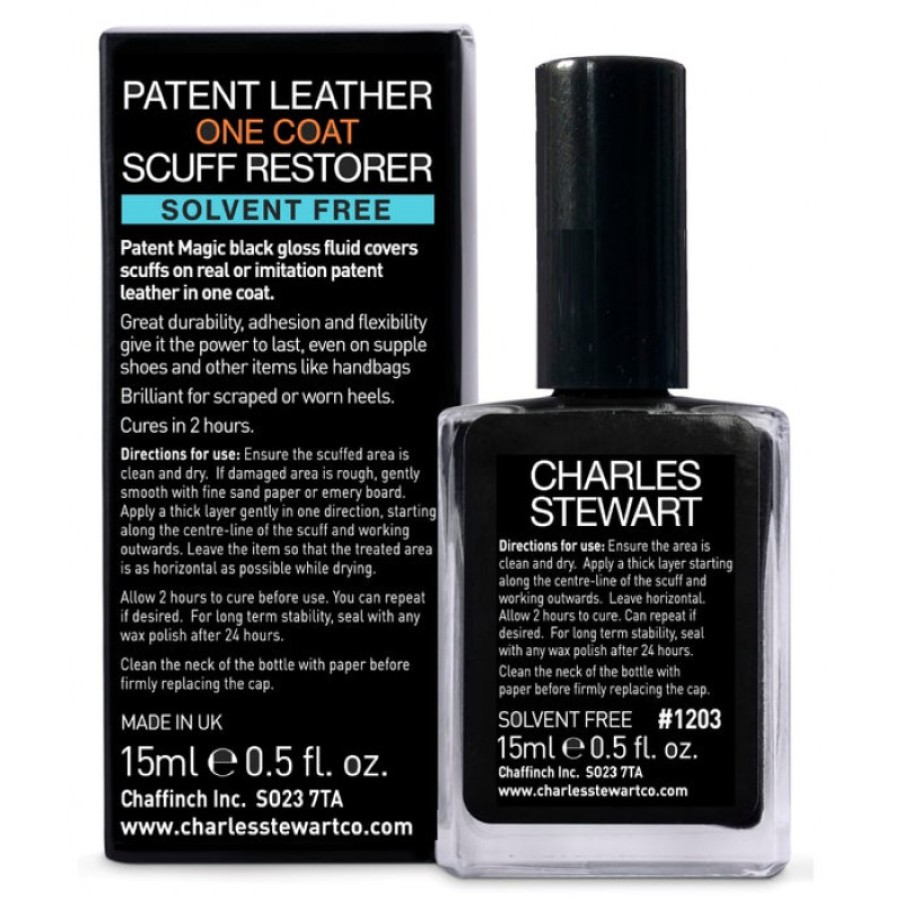 Children'S Charles Stewart Co Shoe Care | Charles Stewart Patent Magic - Black