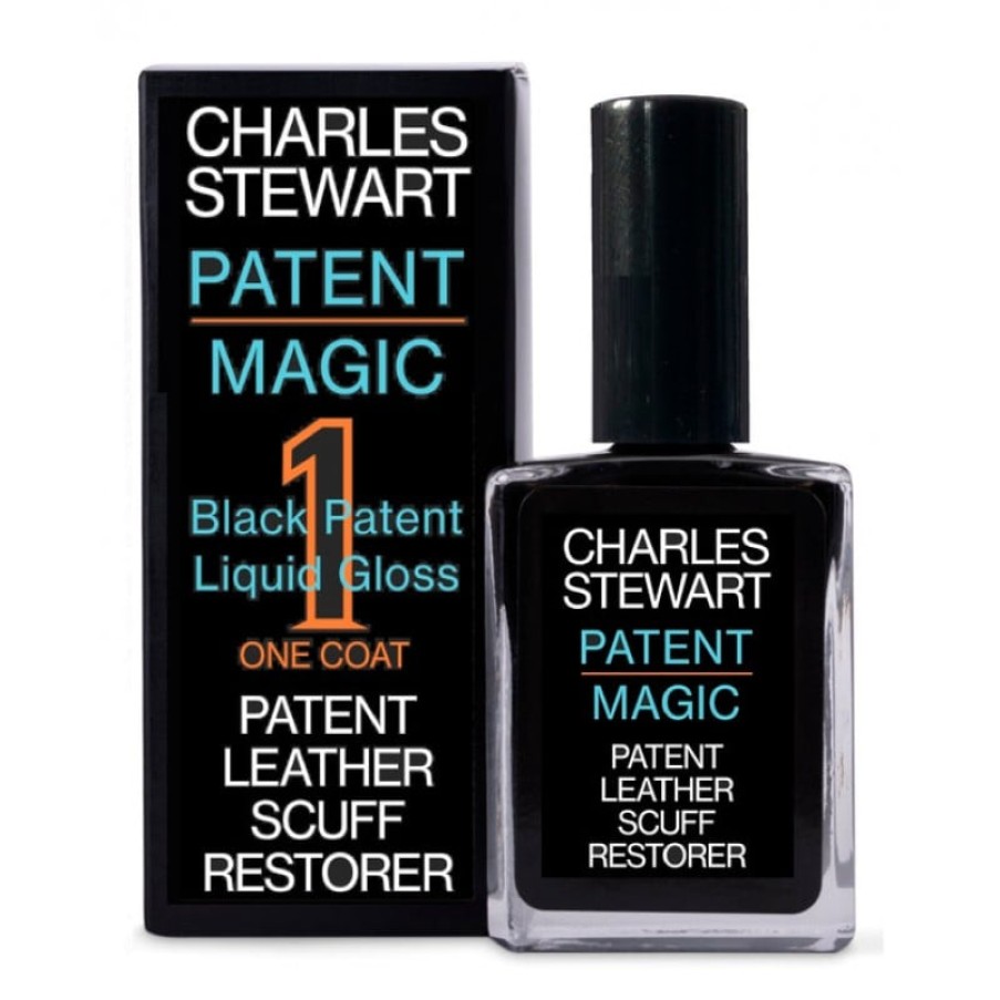 Children'S Charles Stewart Co Shoe Care | Charles Stewart Patent Magic - Black