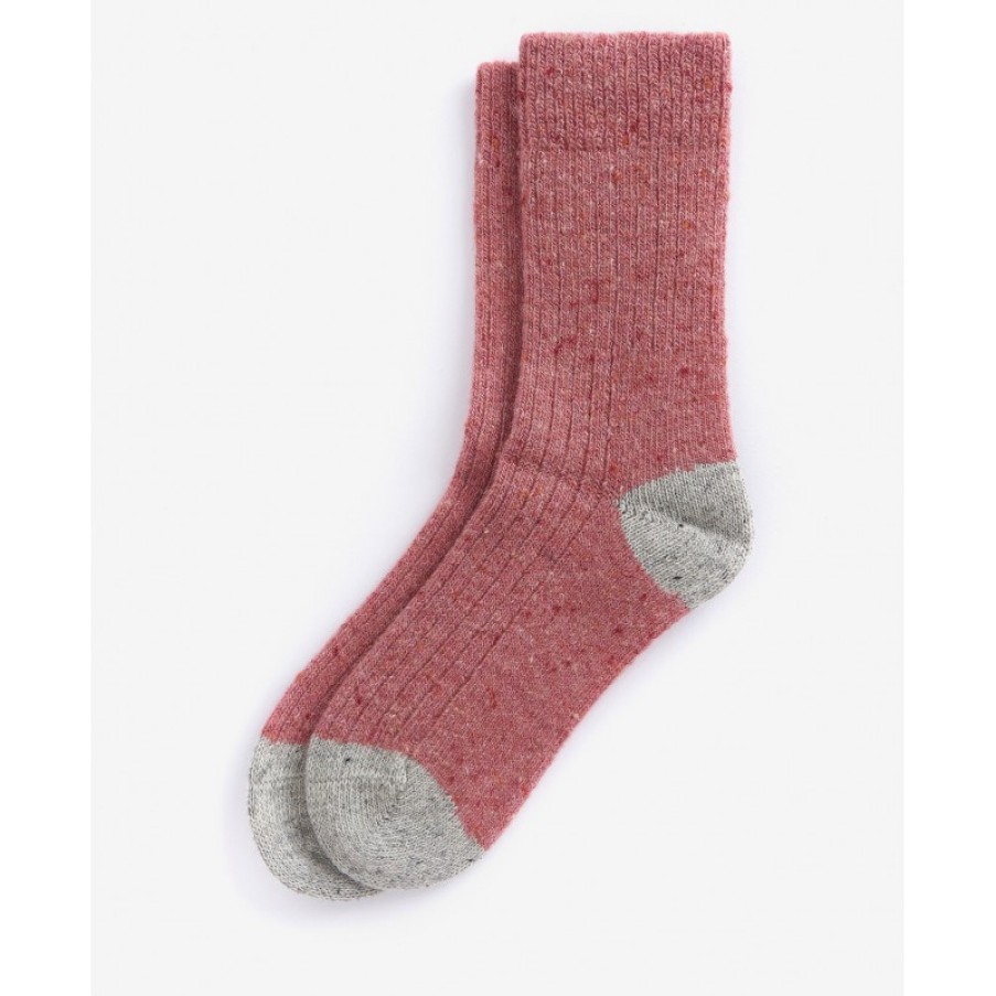 Women'S Barbour | Houghton Socks Lso0123 - Pink