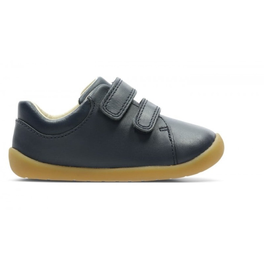 Children'S Clarks Boys Shoes | Roamer Craft Toddler Shoes - Navy