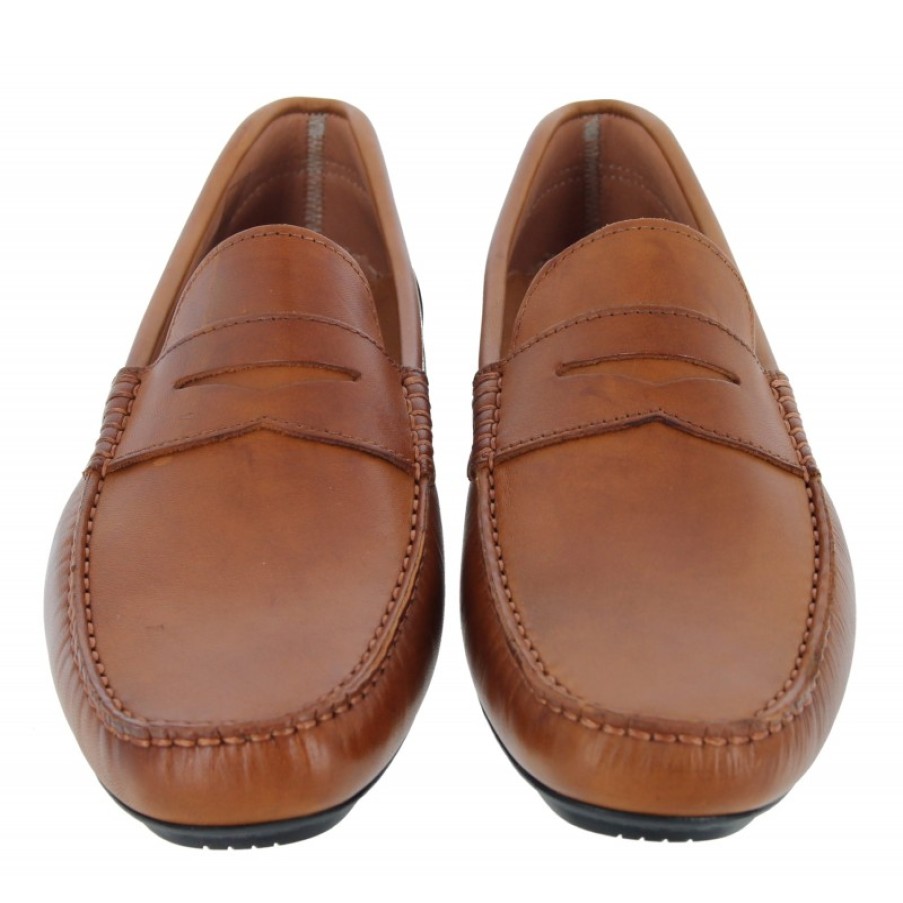 Men'S The Golden Boot | Golden Boot Hector 7786 Loafers - Cuero Leather