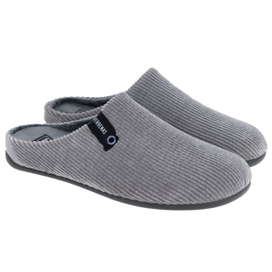 Men'S Verbenas | Eagle Retro 139301 Slippers - Pana Grey