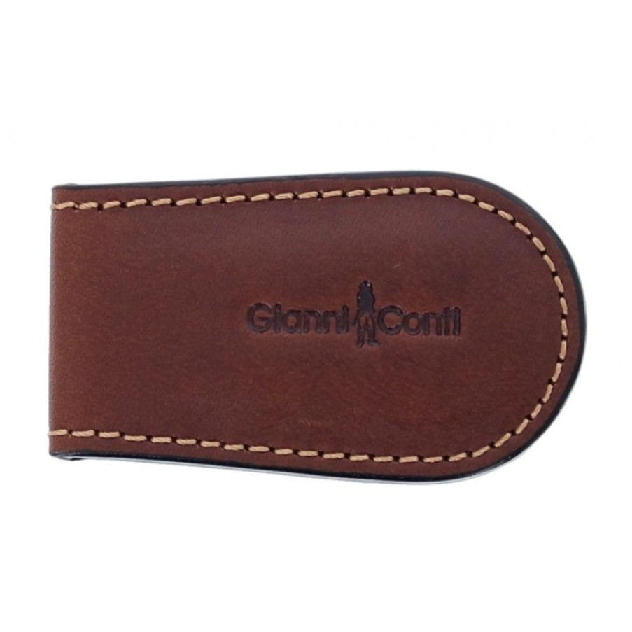 Men'S Gianni Conti | 917130 Money Clip - Tan