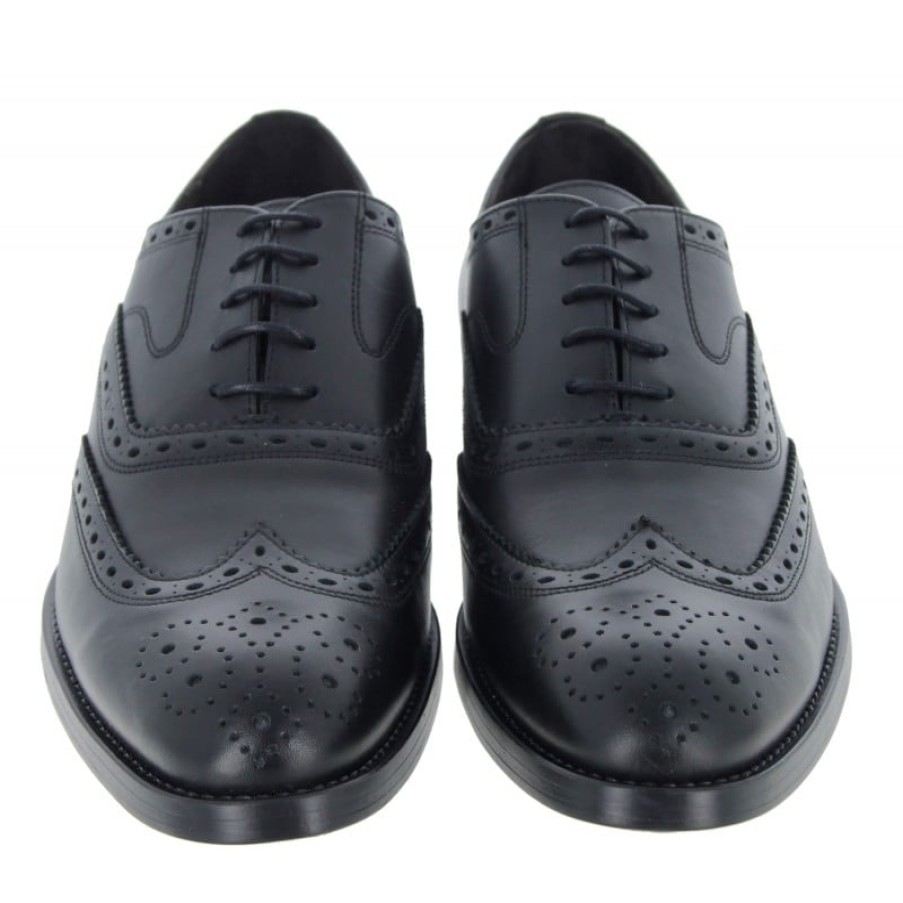 Men'S The Golden Boot | Golden Boot Arturo 2807 Shoes - Black Leather