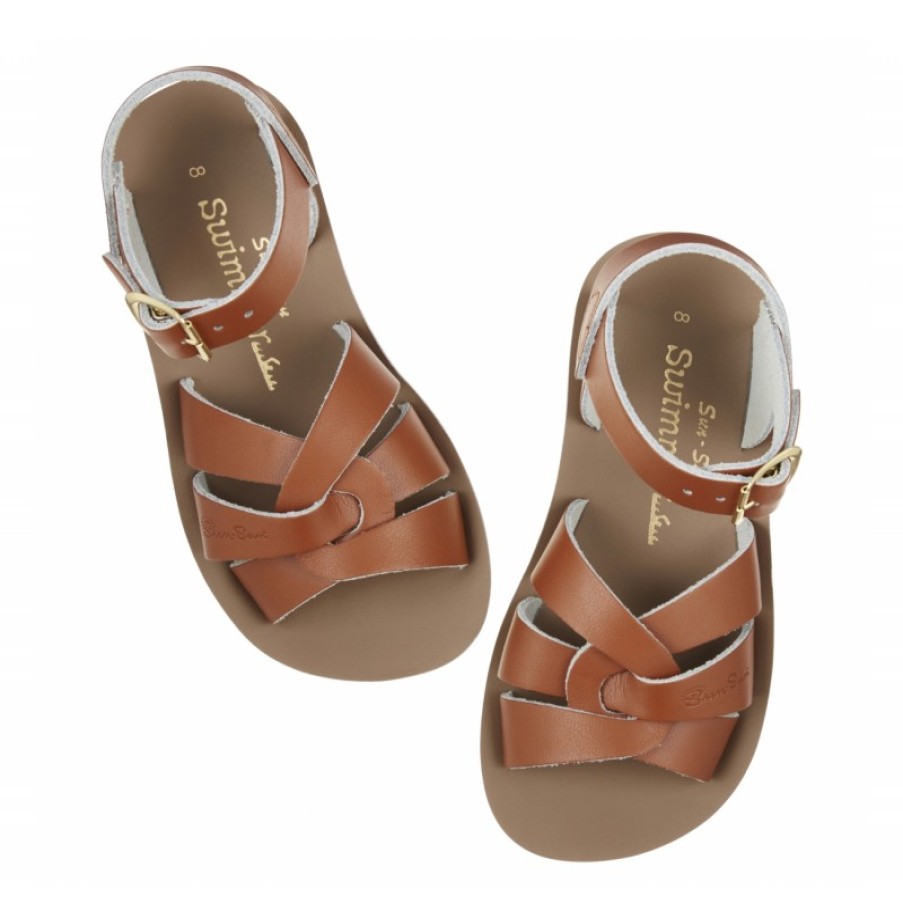 Children'S Salt-Water Girls Sandals | Swimmer Kids Sandals - Tan