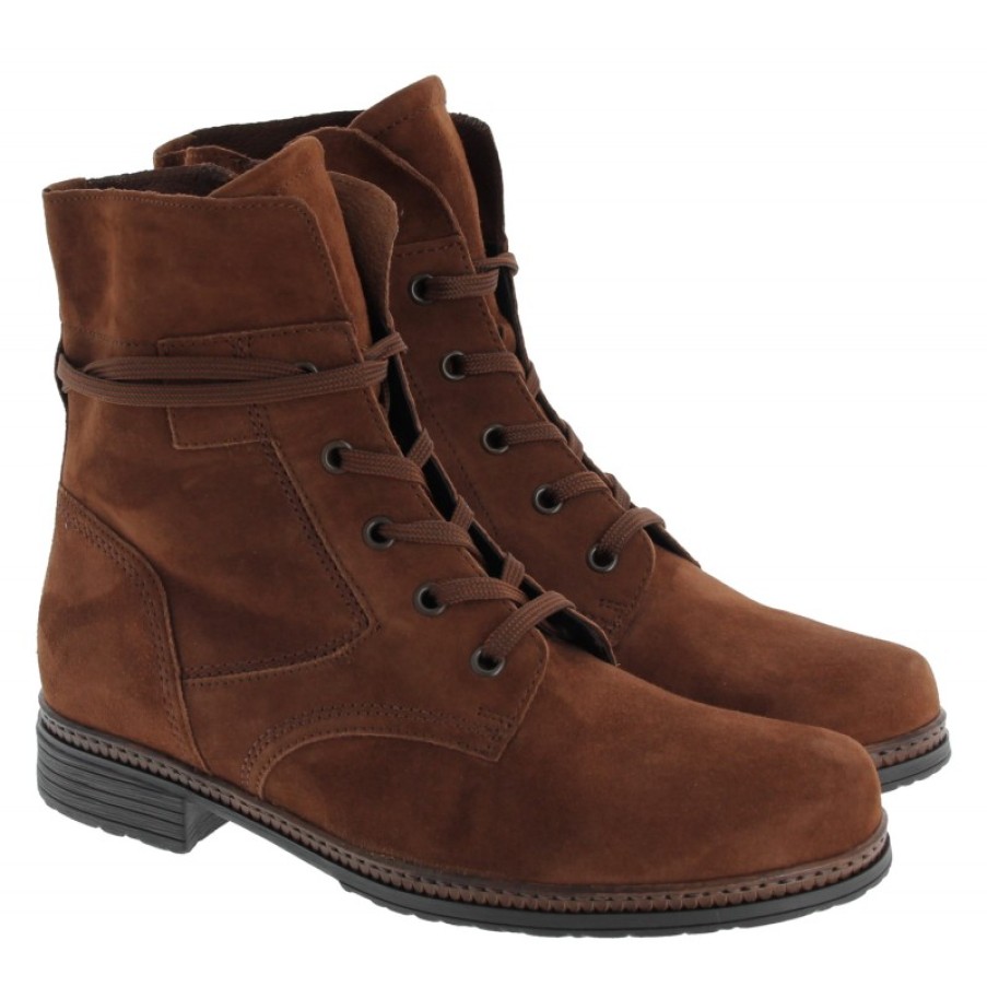 Women'S Gabor | Nerissa 34.674 Ankle Boots - New Whiskey Suede