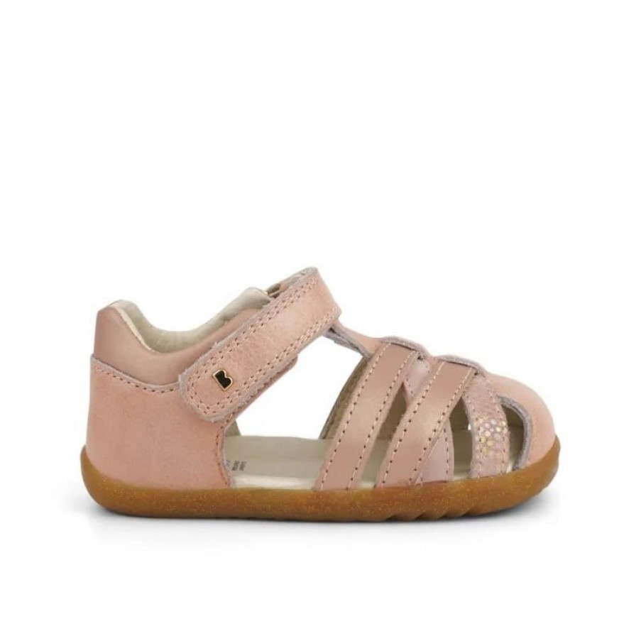 Children'S Bobux Girls Sandals | Step Up Cross Jump 7311 Closed Toe Sandals - Dusk Pearl